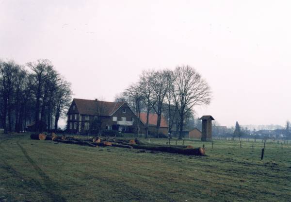 Rückwärtige Ansicht vom Hof Kamp