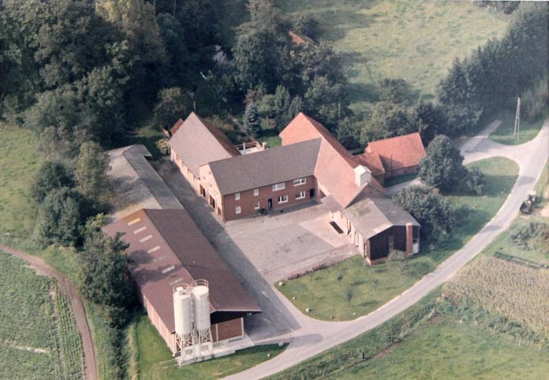 Neuere Luftaufnahme der Mühle Neuere Luftaufnahme der Mühle